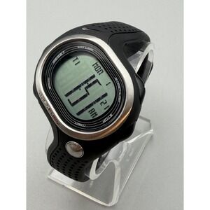 Vintage Nike Triax Fury Digital Watch Y2K Running Sport Black Works WR100m #1168